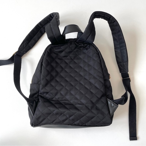 Tommy Hilfiger Black Quilted Mini Backpack - Picture 2 of 11